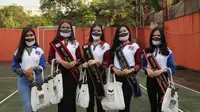 Anna Mariana & PPTSI Gelas Bakti Sosial di Tengah Pandemi. foto: istimewa