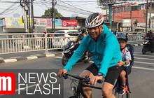 VIDEO: Kedekatan Menteri Edhy Prabowo dan Sang Anak, Antar Sekolah Naik Sepeda