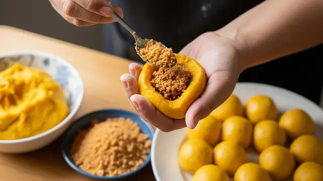 Resep Klepon Labu Kuning Isi Gula Merah yang Lumer/Gemini AI