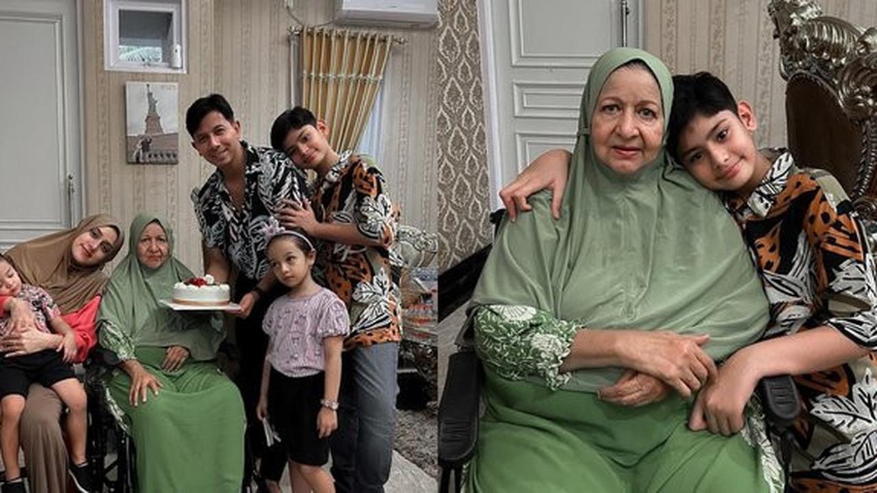 Foto Ulang Tahun Ibu Fairuz A Rafiq, Netizen Terpikat oleh Kecantikan Nenek King Faaz