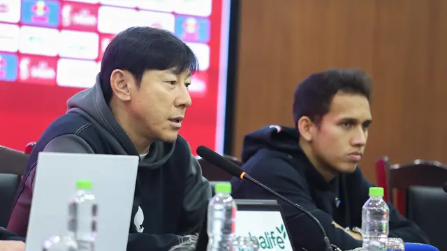 Shin Tae-yong dan Egy Maulana Vikri - Timnas Vietnam Vs Timnas Indonesia di Kualifikasi Piala Dunia 2026