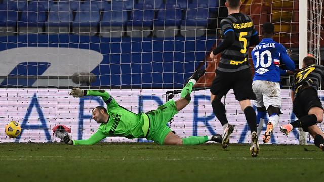 FOTO: Takluk 1-2 Dari Sampdoria, Inter Milan Gagal Rebut Posisi Puncak