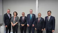 Menteri Perdagangan Zulkifli Hasan&nbsp; melakukan pertemuan dengan Sekretaris Jenderal OECD Mathias Cormann di Osaka, Jepang, pada Sabtu (28/10).