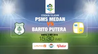 PSMS Medan vs Barito Putera