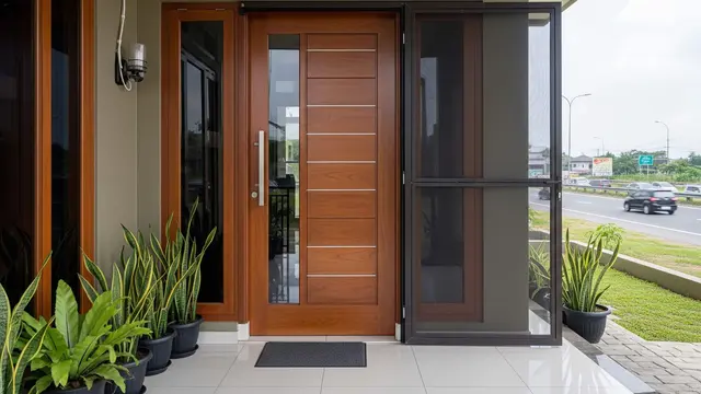 Desain Teras untuk Rumah yang Menghadap Jalan Raya