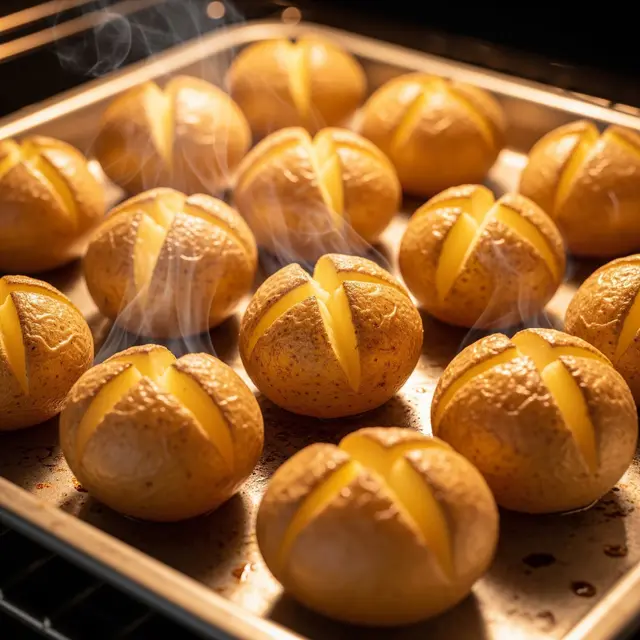 Memanggang Kentang di Oven (Gemini AI)