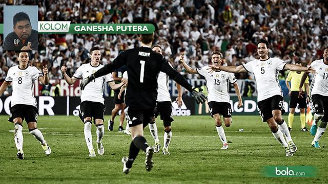 Kolom Ganesha Putera: Taktik Imitasi Buat Jerman Taklukkan Italia