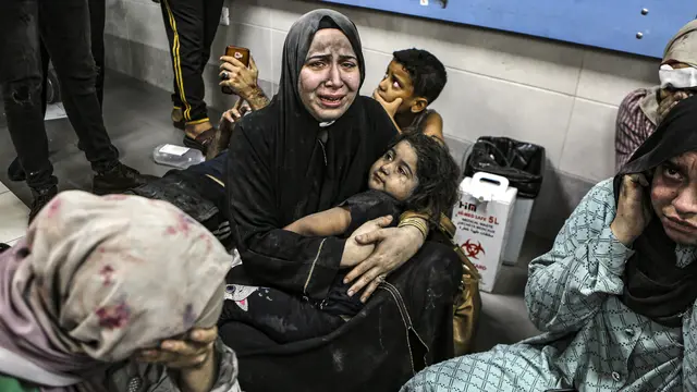 Duka dan kehancuran pada minggu kedua perang Israel-Hamas