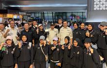 Raih Runner Up Princes Cup Women U-18, Timnas Voli Putri Tiba di Tanah Air