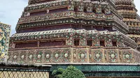 Salah satu pagoda di Wat Pho. (dok. liputan6.com/Novi Thedora)