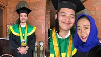 Soimah rayakan kelulusan Aksa Uyun putra sulungnya dari Bangku SMA. (Sumber: Instagram/showimah)