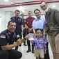 Direktur Jenderal Imigrasi Silmy Karim kunjungi layanan percepatan paspor di ULP Plaza Semanggi, (08/04/2023).