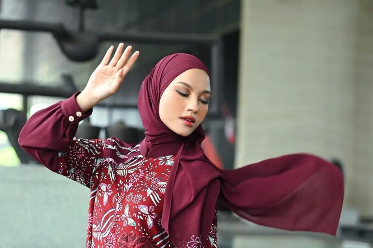 Mayra Indonesia mempersembahkan 11 Gamis Batik di Hari Batik Nasional/dok.  Mayra Indonesia