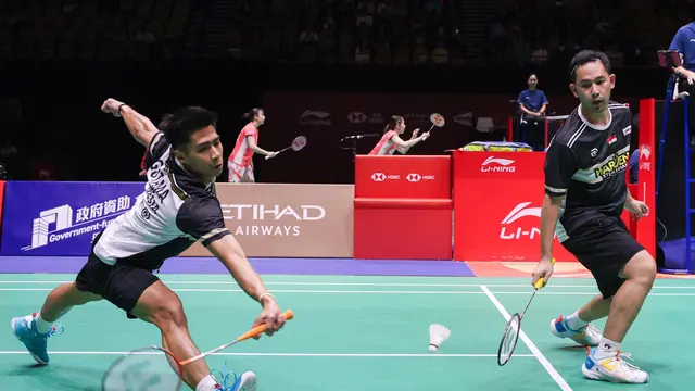 Sabar Karyaman Gutama/Moh Reza Pahlevi Isfahani - Hong Kong Open 2025 - Bulu Tangkis