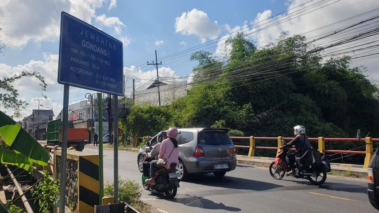 Penutupan Jembatan Gondang Tulungagung-Trenggalek Ditunda Lagi Hingga 2 Juni