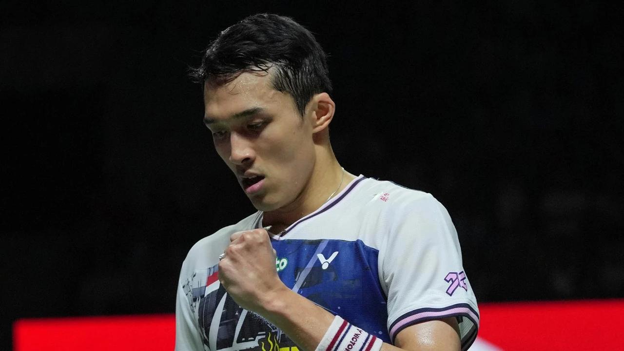 FOTO: Jonatan Christie Melaju ke Final Indonesia Open 2026