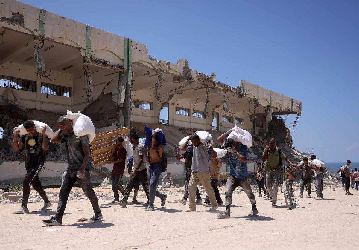 FOTO: Tragis! Lebih dari Seribu Warga Gaza Tewas Saat Menunggu Bantuan Kemanusian