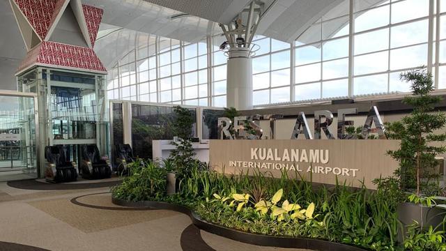 Bandara Internasional Kualanamu Deli Serdang Sumatera Utara.