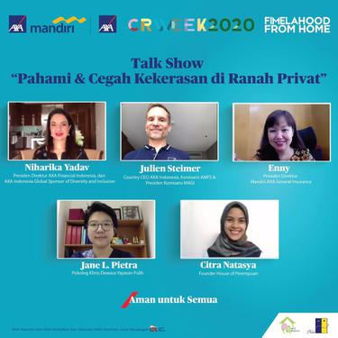 Dukung Perempuan Indonesia, AXA Mandiri dan AXA Gelar Webinar ‘Aman untuk Semua’