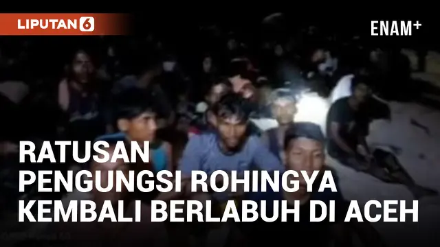 Sempat Ditolak, Ratusan Pengungsi Baru Rohingya Tiba di Sabang Aceh