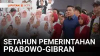 Hari ini, 20 Oktober 2025 tepat satu tahun pemerintahan Prabowo Subianto - Gibran Rakabuming. Menurut Sekretaris Kabinet, Teddy Indra Wijaya, sudah banyak capaian penting Pemerintah yang bisa dirasakan manfaatnya secara langsung oleh masyarakat.