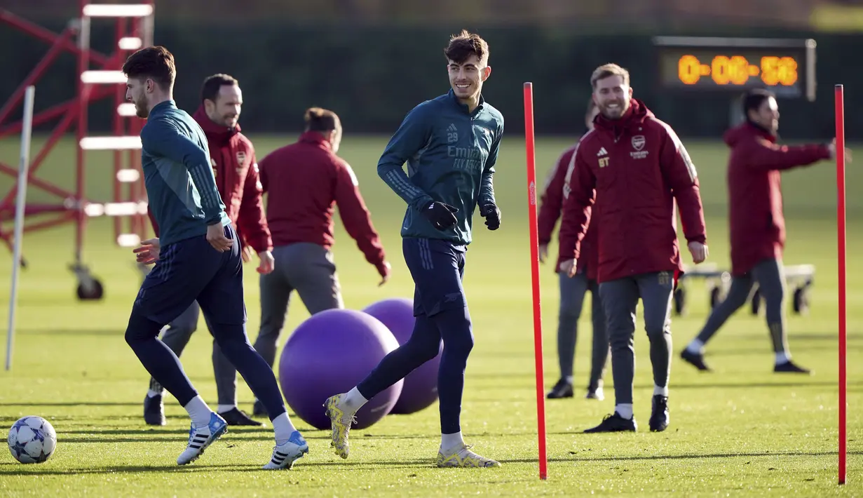 Alhasil perjalanan ke Belanda melawan PSV diklaim tidak memiliki dampak apa pun, selain menjaga gengsi di atas lapangan. (Jonathan Brady/PA via AP)
