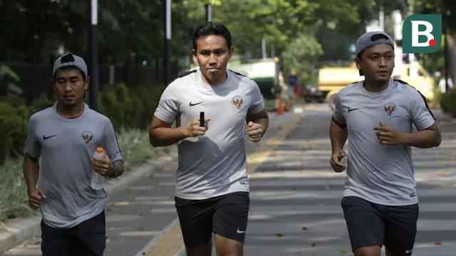 Latihan Timnas Indonesia