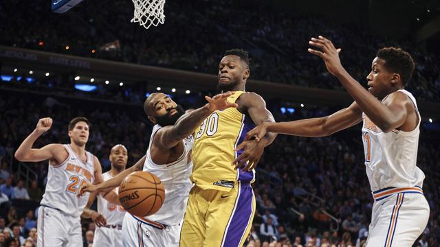 New York Knicks vs LA Lakers