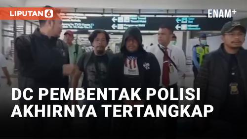 VIDEO: Debt Collector yang Bentak Polisi Tiba di Bandara Soetta Pasca Ditangkap