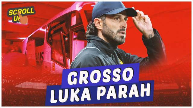 Berita video, scroll up kali ini membahas pelatih Lyon Fabio Grosso yang terluka usai penyerangan yang dilakukan suporter Marseille.