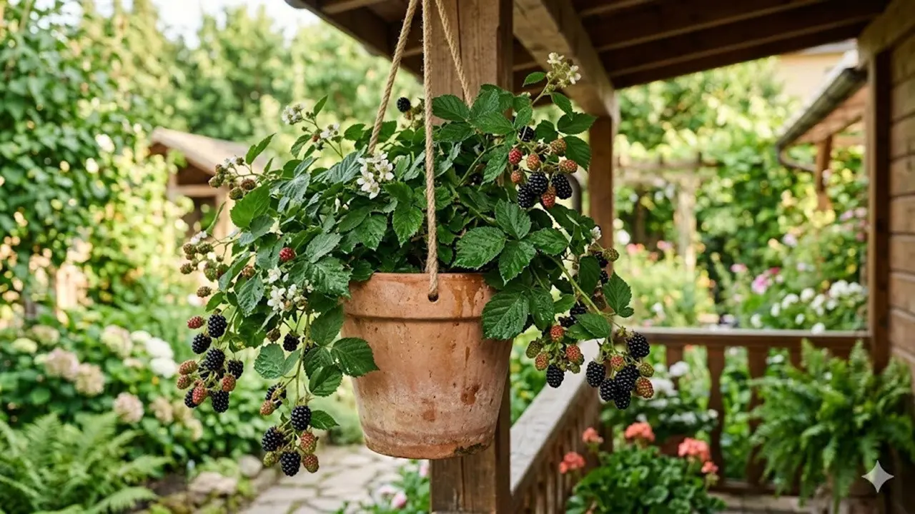 Jenis Pohon Buah Mini di Pot Gantung