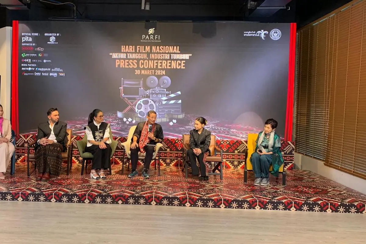 Hari Film Nasional 2024, Menparekraf Sandiaga Uno Harap Industri Perfilman Semakin Berkontribusi untuk Perekonomian Indonesia