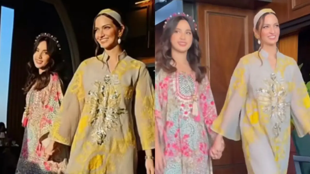 Nia Ramadhani dan Mikhayla Jadi Model Kenakan Kaftan Dress