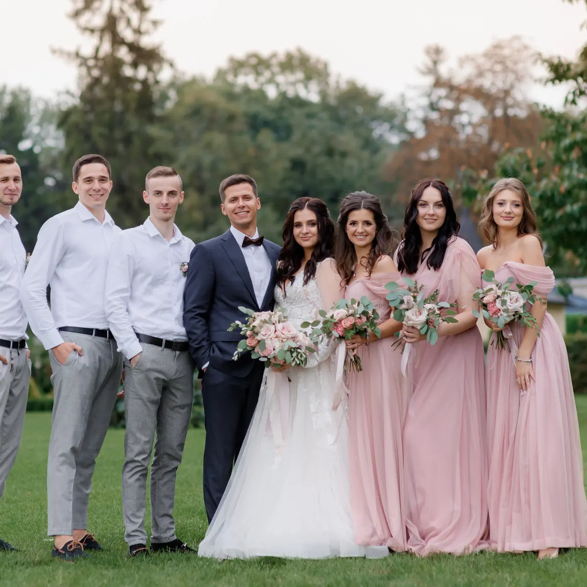 Bridesmaid clearance dan groomsmen