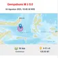 Gempa Magnitudo 6 Guncang Bolaang Mongondow