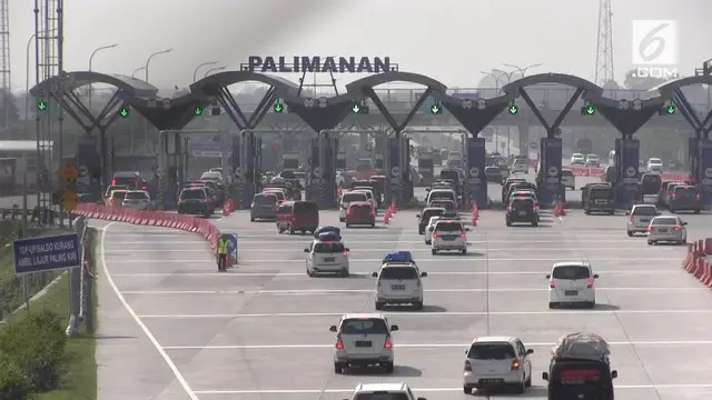 VIDEO: Cipali Padat, 18 Gardu Pembayaran Dibuka