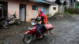 Suasana Desa Kawasan Zona Merah Gunung Slamet