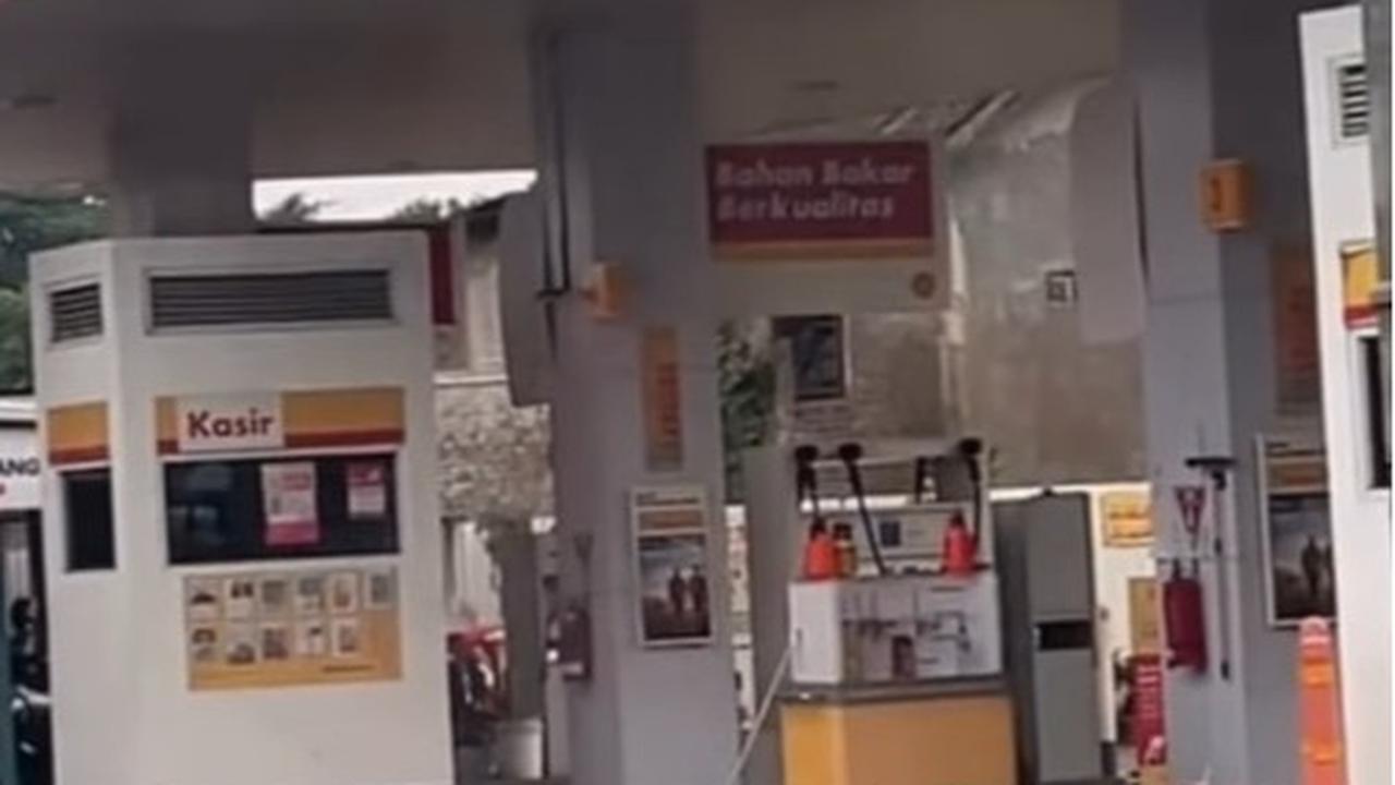 Penampakan SPBU Shell Sepi