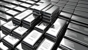 (Ilustrasi perak-silver by AI)