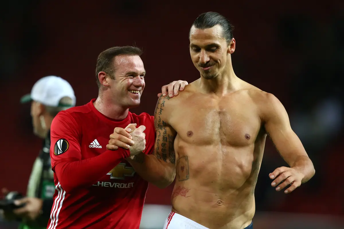 Ibrahimovic dan Rooney