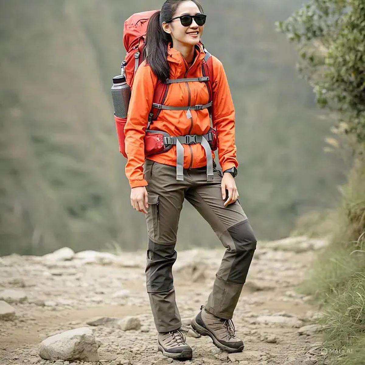 10 Inspirasi Hiking Outfit Wanita, Tampil Stylish &amp; Nyaman di Alam Bebas