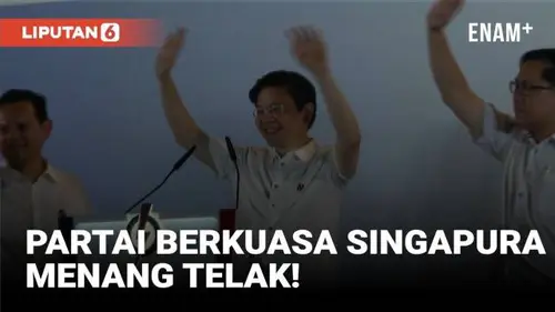  PM Lawrence Wong Menang Telak! PAP Perpanjang Kekuasaan di Singapura