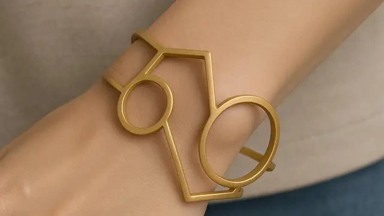 7 Model Gelang Geometris dengan Desain Kontemporer dan Kekinian