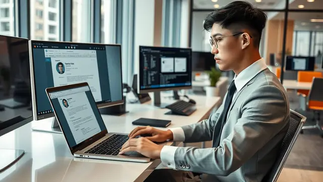 contoh lamaran kerja email