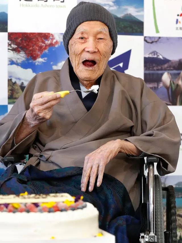 Masazo Nonaka Tercatat Sebagai Manusia Tertua di Dunia