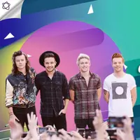 Menyimak perjalanan One Direction dari vakum hingga resmi ulang tahun yang ke-8. (Foto: AFP / STEPHEN LOVEKIN / GETTY IMAGES NORTH AMERICA, Desain: Nurman Abdul Hakim/Bintang.com)