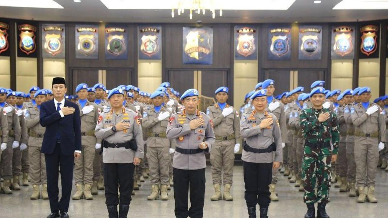 Tahukah Anda? Polri Kirim 140 Personel FPU 7 ke Afrika Tengah untuk Misi Perdamaian PBB