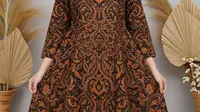 9 Model Batik Tunik Panjang untuk Menyamarkan Perut, Tampil Anggun