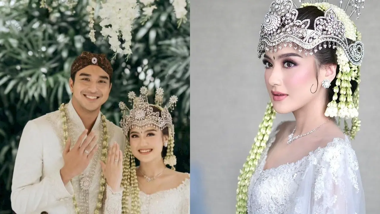Berawal Cinlok, 6 Potret Ibrahim Risyad dan Salshabilla Adriani Resmi Menikah dalam Balutan Busana Adat Sunda