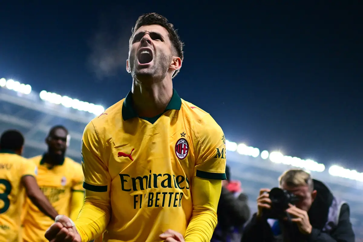 Foto: Christian Pulisic Sang Motor di Balik Comeback Dramatis AC Milan Atas Torino di Liga Italia